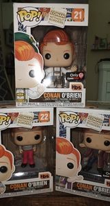 Funko Pop Conan Obrien bundle